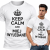 KOSZULKA  ŚMIESZNA  KEEP CALM MIEJ WYJEBANE